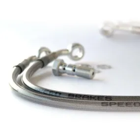 Durite d'embrayage d'aviation SPEEDBRAKES inox/raccord titane Kawasaki VN 1500 MEAN STREAK